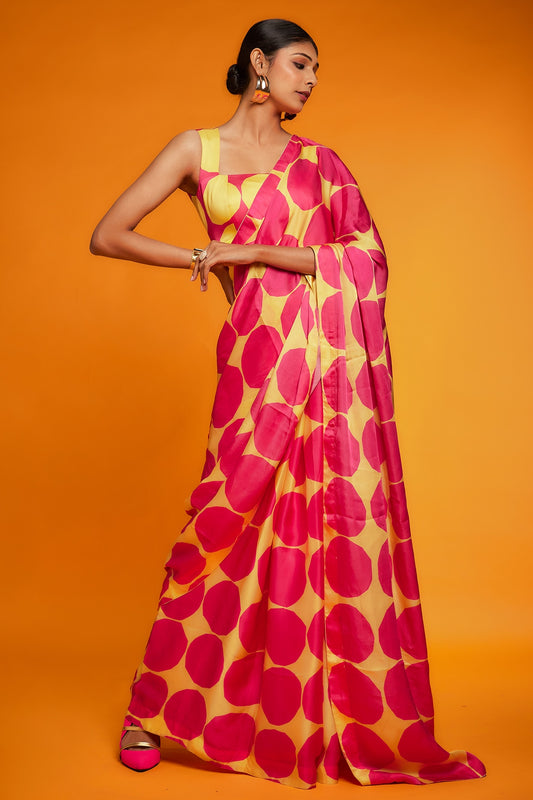 JJ MUKH CIRCLE PINK YELLOW