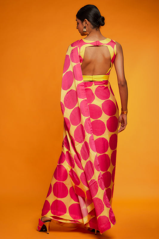 JJ MUKH CIRCLE PINK YELLOW