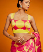 JJ MUKH CIRCLE PINK YELLOW