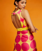 JJ MUKH CIRCLE PINK YELLOW